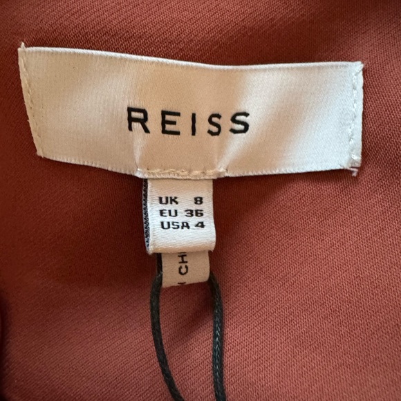 Reiss Terracotta Shirt Dress - Picture 10 of 10